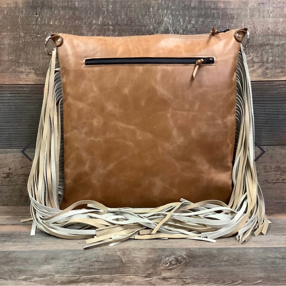 Southwestern Fringe Shoulder Bag - Picture 3 of 4